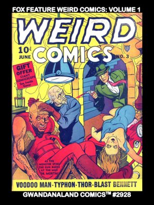 cover image of Fox Feature Weird Comics: Volume 1
